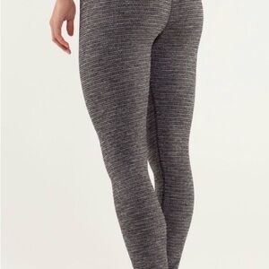 Lululemon wunder under- high rise- coco pique